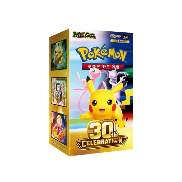 포켓몬 TCG 메가 확장팩 30주년 기념팩 1 박스 (20팩/한글판)