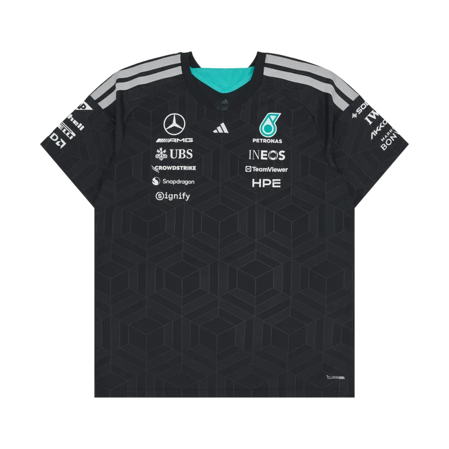 아디다스 x 메르세데스 AMG 페트로나스 F1 팀 드라이버 저지 블랙 - KR 사이즈 (논 마킹 버전)