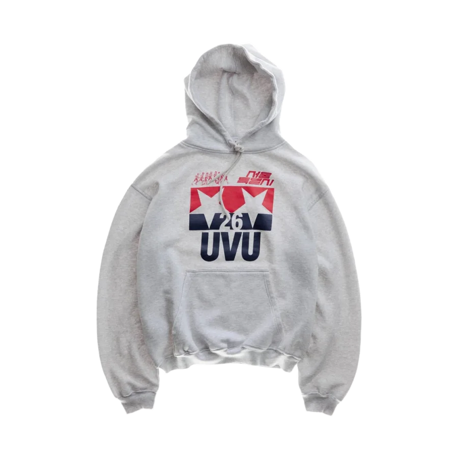UVU 서울 '26 후드 라이트 그레이 말