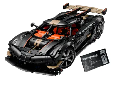 레고 테크닉 42232 Koenigsegg Sadair's Spear Megacar 이미지 1