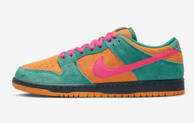 나이키 SB 덩크 로우 프로 Green Noise and Light Curry 이미지 1