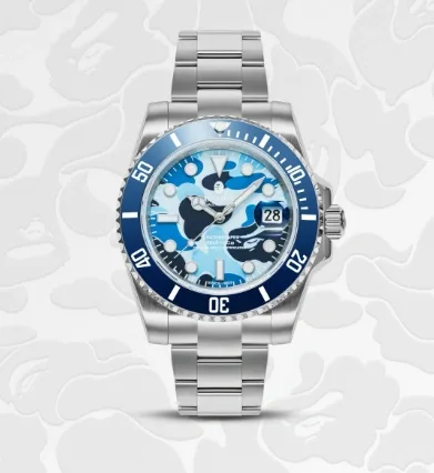 베이프 TYPE 1 BAPEX 카모그린 카모블루 이미지 2