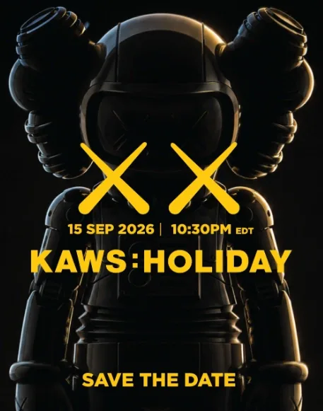 The next KAWS:HOLIDAY 카우스 홀리데이