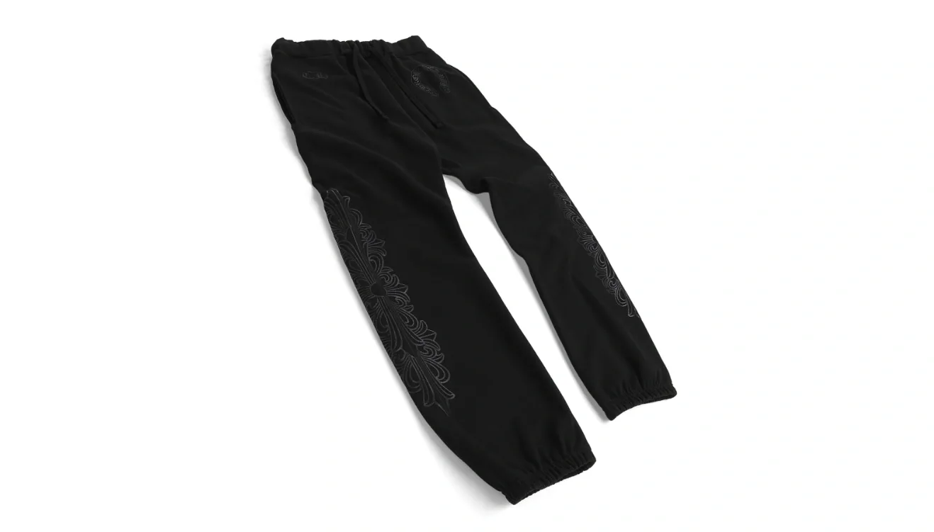 크롬하츠 BLACK SWEATPANTS