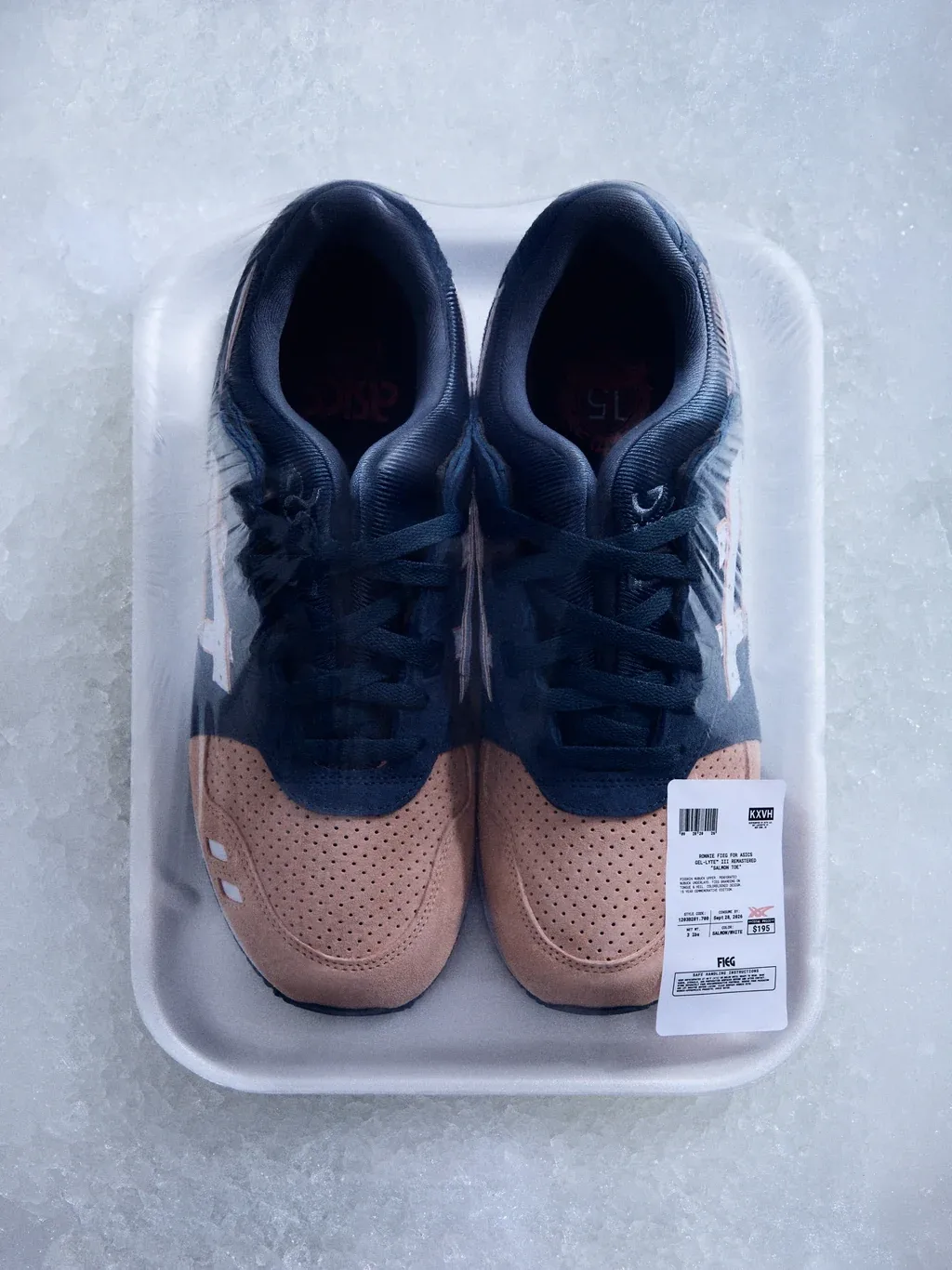 Ronnie Fieg for ASICS GEL-LYTE III Remastered Salmon Toe 이미지 2