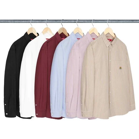 Loose Fit Flannel Oxford Shirt