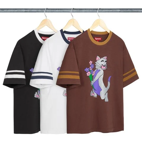 Glitter Cat S/S Top