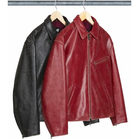 Supreme®/Schott® Distressed Leather Jacket
