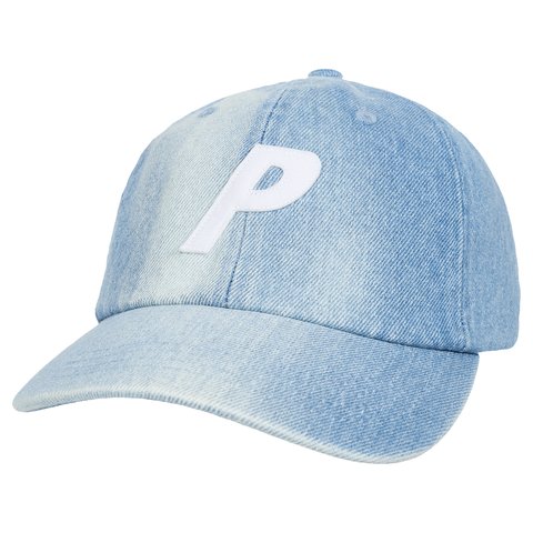 BLEACHED DENIM P 6-PANEL STONEWASH