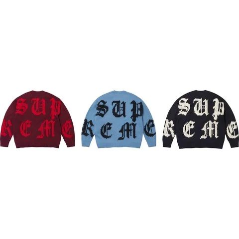 Cross Stitch Logo Sweater
