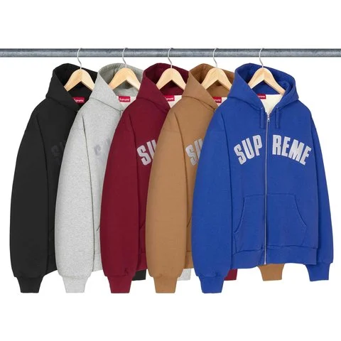 Arc Thermal Lined Zip Up Hooded Sweatshirt