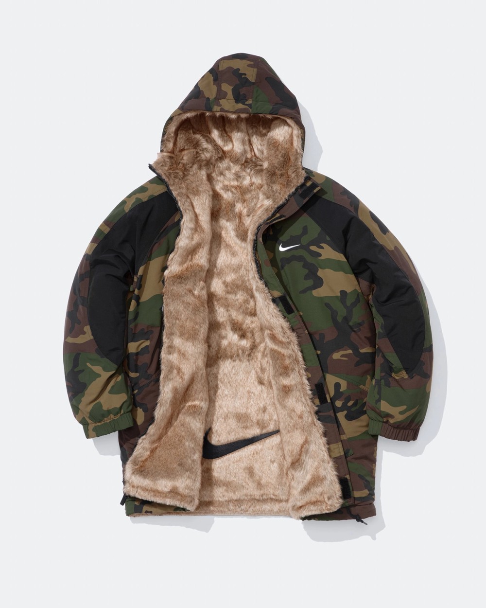 Supreme®/Nike® Faux Fur Reversible Parka