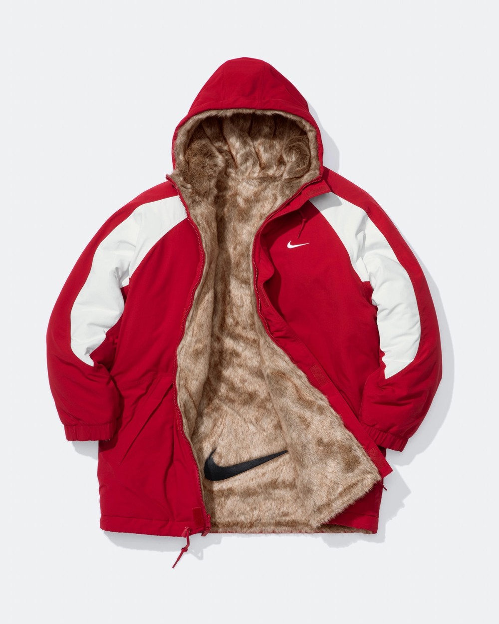 Supreme®/Nike® Faux Fur Reversible Parka