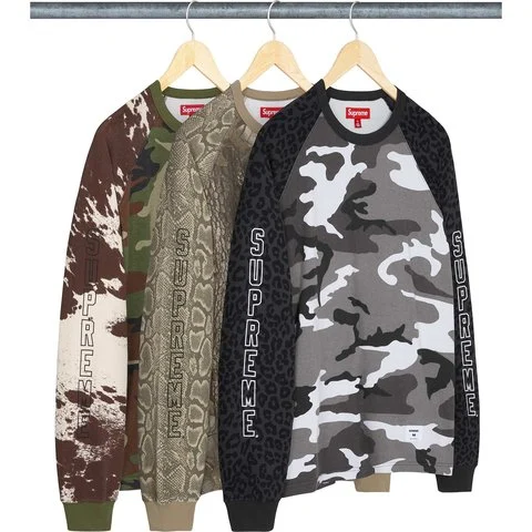 Wildlife Camo Raglan L/S Top