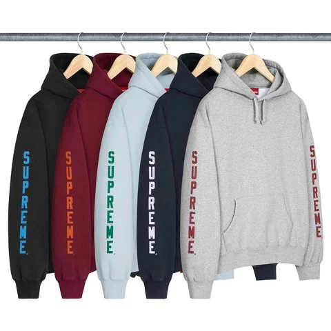 Washed Logo Hooded Sweatshirt