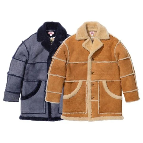 Supreme®/Martine Rose Jeff Hamilton Shearling Coat