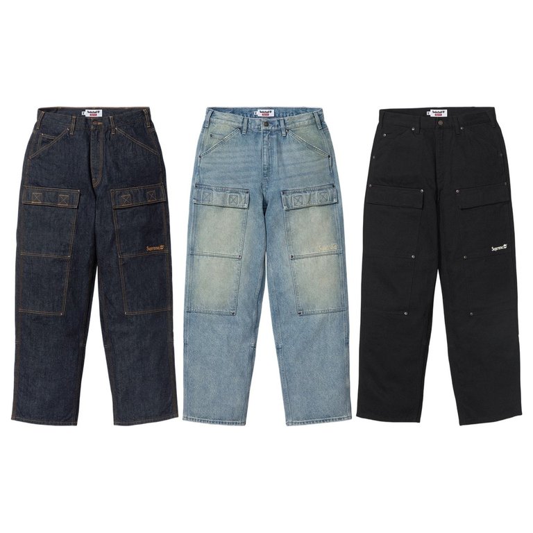Supreme®/Timberland® Double Knee Denim Utility Pant