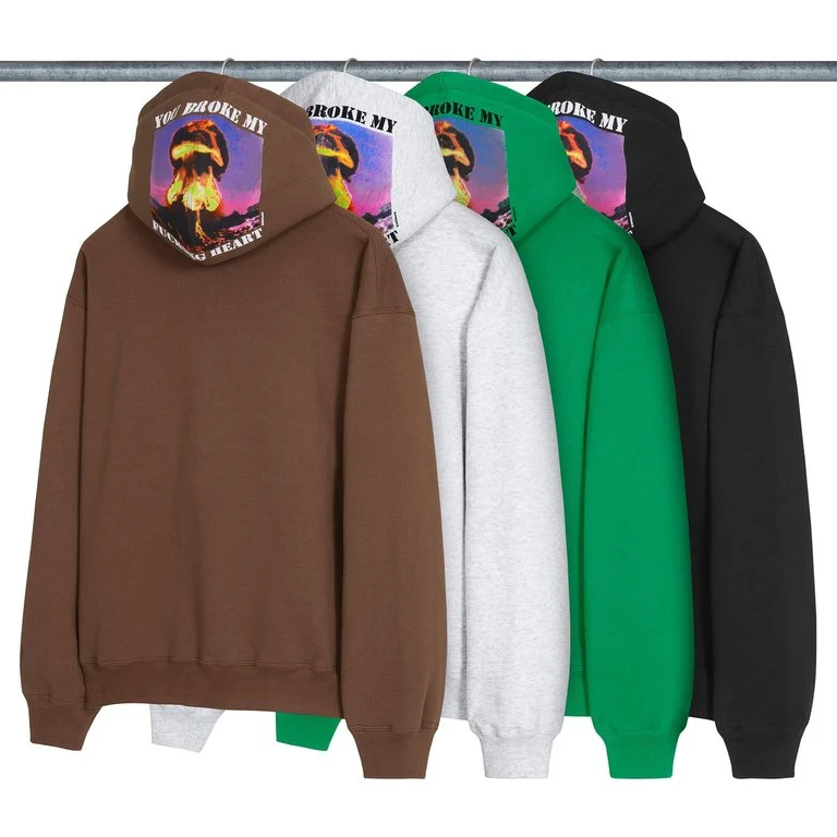 Heart Hooded Sweatshirt